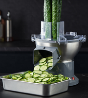Groente- en fruit snijmachine Aardappel Wortel Tomaat Mango Appel Snijmachine Kokosnoot Snijmachine