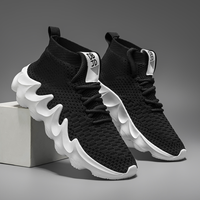 Nouvelles chaussures de sport décontractées pour hommes Octopus, légères, à enfiler, avec doublure en mesh, couleur unie, pour toutes les saisons, course à pied