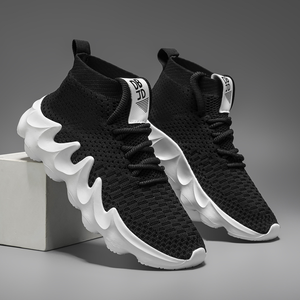 Nuevos <span class=keywords><strong>Zapatos</strong></span> Deportivos Casuales Ligeros <span class=keywords><strong>para</strong></span> <span class=keywords><strong>Hombre</strong></span> Octopus, con Forro <span class=keywords><strong>de</strong></span> Malla, Color Sólido, <span class=keywords><strong>para</strong></span> Correr en Todas las Estaciones - Product Image 1
