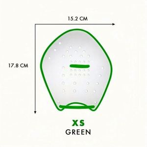 Palmes de natation transparentes et confortables pour filles, avec sangle réglable, en PP et silicone, conçues pour améliorer la natation - Product Image 2