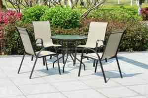 Table <span class=keywords><strong>de</strong></span> chaise <span class=keywords><strong>de</strong></span> salle à manger <span class=keywords><strong>de</strong></span> haute qualité meubles d'extérieur <span class=keywords><strong>de</strong></span> patio <span class=keywords><strong>de</strong></span> <span class=keywords><strong>jardin</strong></span> ensemble <span class=keywords><strong>de</strong></span> tables et chaises empilables en maille d'extérieur - Product Image 4