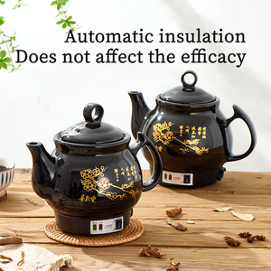 Usine en gros vente chaude <span class=keywords><strong>électrique</strong></span> automatique <span class=keywords><strong>d</strong></span>écoction chinois médecine traditionnelle à base de plantes en céramique santé Pot Cooker - Product Image 4