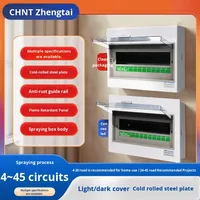 Boîtier de distribution domestique Chint PZ30G, montage en saillie, pour câblage d'éclairage basse tension, multiprise dissimulée, grande capacité
