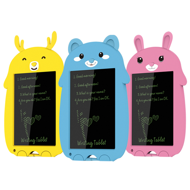 Smart Lcd Writing Tablet Handwriting Bear Cartoon Electronic Drawing Tablet Graphics Writing Board Drawing for Kids