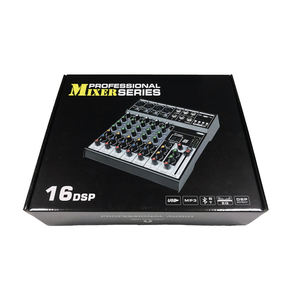 Xách tay mini Kim Loại trộn giao diện điều khiển cho âm thanh sống & Pro ghi âm cho máy trộn âm nhạc & ghi âm cuộc sống biên tập viên - Product Image 4