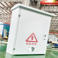 Armoire de distribution électrique extérieure étanche Zhongyong, équipement de réseau électrique, boîtier métallique IP65 gris 7035