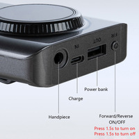 Perceuse à ongles portable professionnelle rechargeable par USB 35000 tr/min polisseuse sans fil