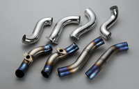 Boulon personnalisé sur 2.75 pouces Racing Turbo Intercooler Pipe Kit pour Nissan GT-R R35 VR38DET VR38 09-15