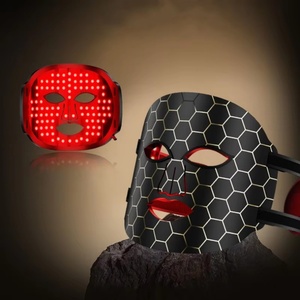 หน้ากากแสงบำบัดสิวแบบพกพา 7 สี LED วัสดุซิลิโคน แสงบำบัดระดับมืออาชีพ - Product Image 1