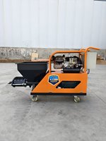 Machine à projeter du mortier électrique modèle 311, 4 kW (380 V/220 V), vente directe d'usine, hautement efficace