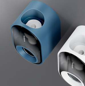 Salle de bain Entièrement automatique Dentifrice Squeezer Organisateur Accessoires de stockage Porte-brosse à dents mural Distributeur de dentifrice - Product Image 5