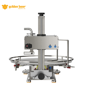 Rotary Table Honey Filling Machine Semi‑Automatic Viscous Liquid Syrup Glass Jar <b>Bottle</b> Filler Touch Screen Control Panel - Product Image 5