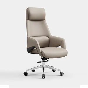 Современная Роскошная офисная мебель, эргономичное вращающееся кресло, кожаное кресло-Босс, оптовая продажа, домашние офисные стулья для конференций