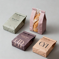 Sacs d'emballage laminés thermoscellables de qualité alimentaire personnalisés pour biscuits, bonbons, cacahuètes, barres chocolatées et emballages de nougat