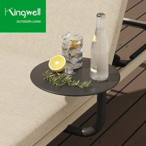 Chaise longue <span class=keywords><strong>de</strong></span> piscine empilable portable en aluminium contemporaine Lits <span class=keywords><strong>de</strong></span> plage extérieurs pour hôtels <span class=keywords><strong>Bain</strong></span> <span class=keywords><strong>de</strong></span> <span class=keywords><strong>soleil</strong></span> pour se prélasser au bord <span class=keywords><strong>de</strong></span> la plage - Product Image 4