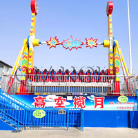 Funfair Thrilling Ride Factory Parc en plein air Grande attraction Jeu pour adultes Top Spin Rides Fabrication