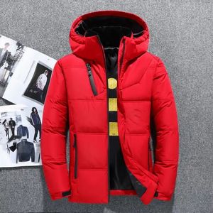 Abrigo de moda para <span class=keywords><strong>hombre</strong></span> Chaqueta de invierno Capucha Abrigo Goose Shell Tallas grandes Estilo casual Cremallera Venta caliente - Product Image 5