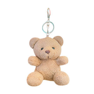 En peluche assis ours couple poupée sac dessin animé porte-clés sac à dos poupée pendentif mignon <span class=keywords><strong>mini</strong></span> pendentif - Product Image 1