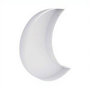 12" Fillable Recyclable Cardboard EID Ramanda Food Charcuterie Tray Crescent Moon Box <strong>Sweets</strong> <strong>Packaging</strong> - Product Image 2