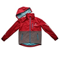 Veste imperméable pour livreur de nourriture personnalisée, imperméable avec doublure en maille, capuche amovible, logo réfléchissant