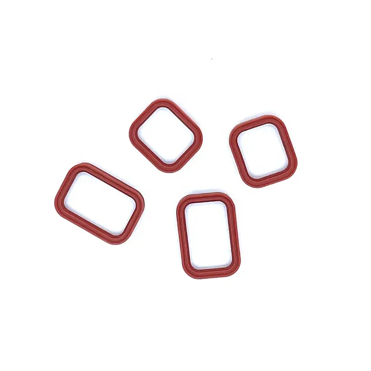Joint en caoutchouc de silicone anneau d'étanchéité en caoutchouc de silicone rouge