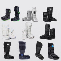 Botte Orthopédique Portable OEM Antidérapante à Compression Réglable pour Cheville et Pied, Unisexe, pour la Récupération, en Nylon et Coton, Tailles XL et XS
