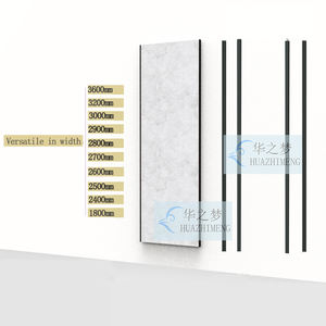 Fabriek Custom Metalen Steen Monster Stand Porseleinen Tegel Display Rack Showroom Panel Plaat Tentoonstelling Houten Vloer Display Stands - Product Image 4