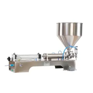 Semi-Automatische Ijs Water Vloeibare Honing Sap Saus Frisdrank Tomatenpuree Vulmachine Fabriek Prijs
