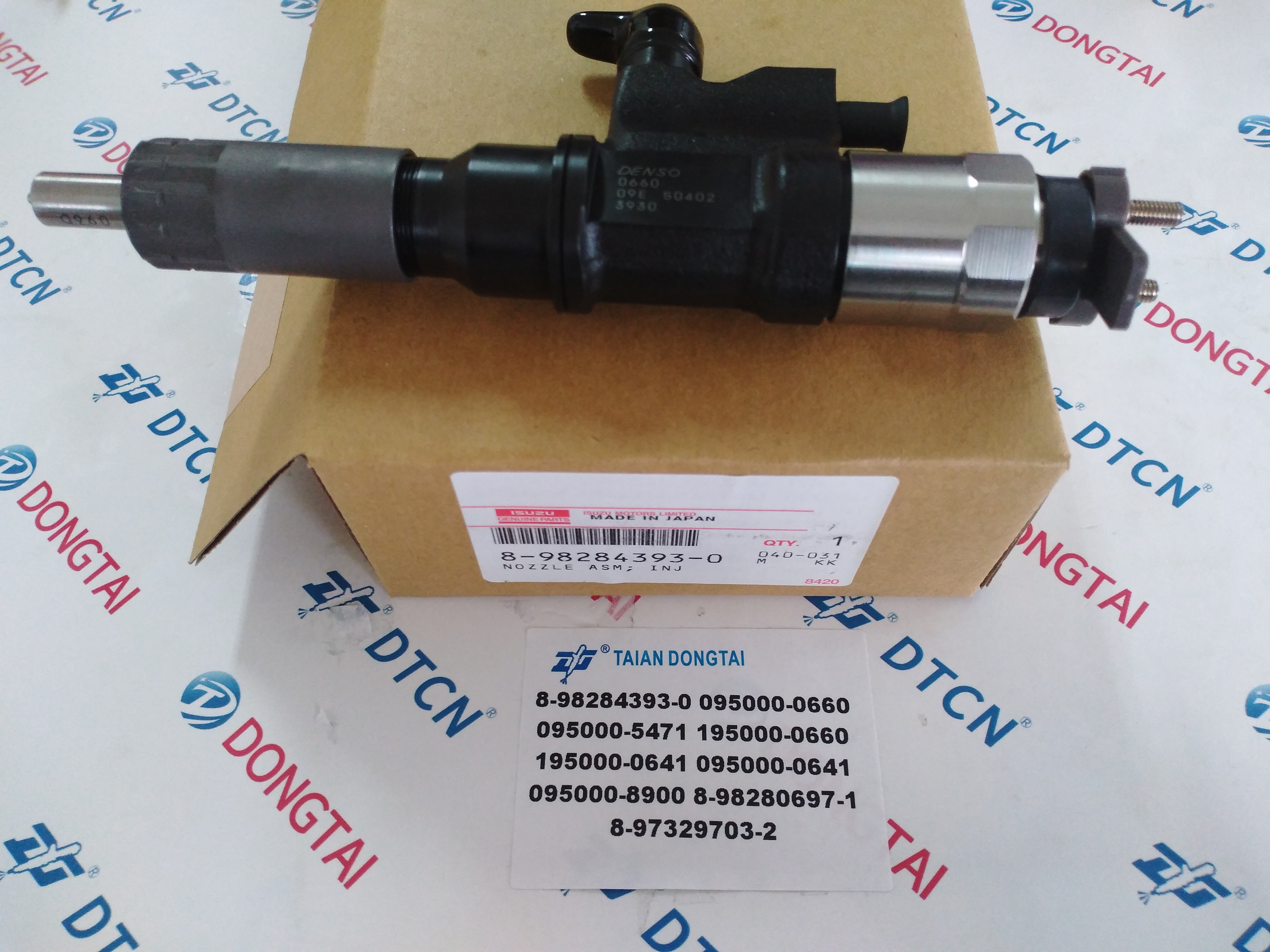 【専用】 Original Common Rail Injector for DIESEL CAR - 8-98284393-0
