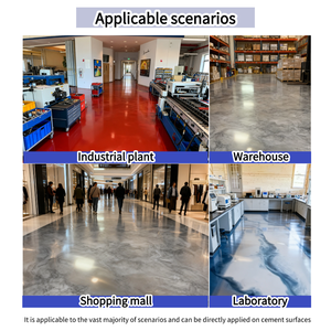 Самовыравнивающаяся металлическая эпоксидная смола Blue Kingfisher, легко наносится, ударопрочная, с высоким содержанием сухого вещества для мастерских - Product Image 2