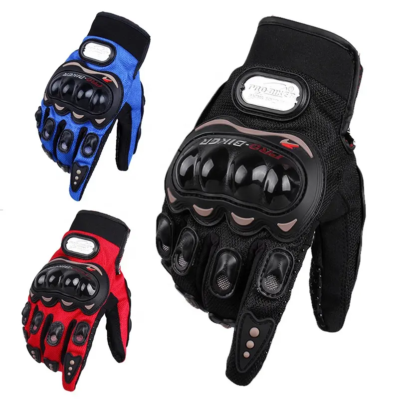 Factory Wholesale 3d Sport Motorbike Motorcycle Gloves Full Finger Outdoor Glove Racing