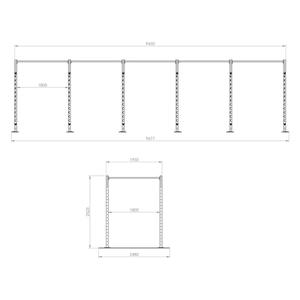 Rack CF de <span class=keywords><strong>jaula</strong></span> de poder multifuncional <span class=keywords><strong>para</strong></span> <span class=keywords><strong>CrossFit</strong></span> y culturismo equipo de gimnasio plataforma de entrenamiento <span class=keywords><strong>para</strong></span> plataforma de ajuste de competición - Product Image 3
