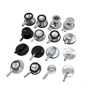 Puntas de Estetoscopio New Asia de Acero Inoxidable, Accesorio de Cardiología, Repuestos para Uso Médico - Product Image 1