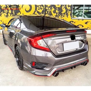 ชุดแต่งตัวถังรถยนต์วัสดุ ABS สำหรับปี 2016-2018 ประกอบด้วยลิ้นกันชนหลัง ลิ้นกันชนหน้า สเกิร์ตข้าง และตะขอเกี่ยว - Product Image 6