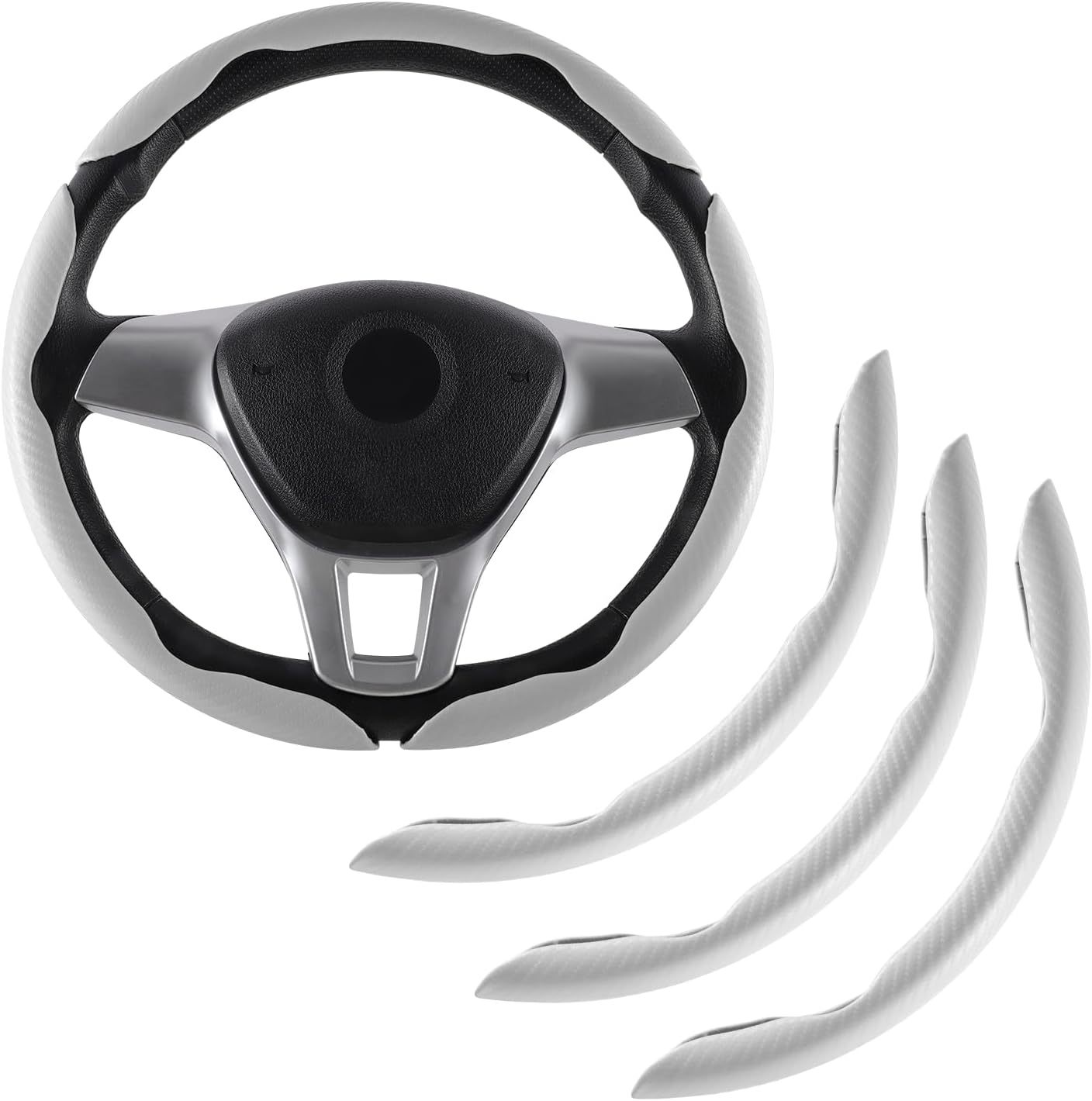 Universal All-Season Anti-Slip Synthetic Fiber Car Steering Wheel Cover - Changzhou Baidi Technology