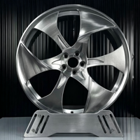 Jantes en alliage d'aluminium forgé brossé sur mesure 17 18 19 20 21 22 pouces Multi PCD 5x112 5x114.3 6x139.7 pour Honda Toyota BMW