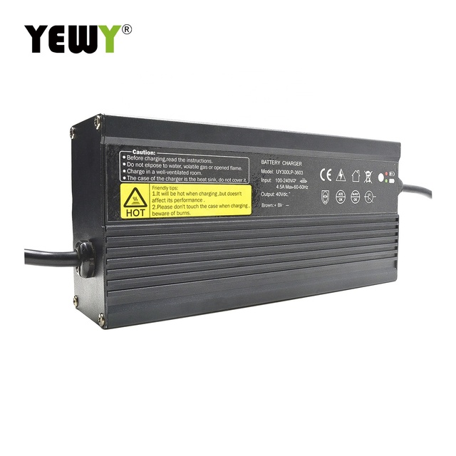 300W Lithium Ion Motorcycle Battery Charger 12V-72V 16A-3A Lifepo4 Motorcycle Battery Charger Also for Electric Scooter/E-Bike