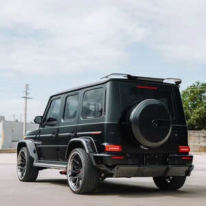 ชุดแต่งคาร์บอนไฟเบอร์สำหรับ Mercedes W464 G500 G63 รุ่นใหม่ อัพเกรดสไตล์ VOS ประกอบด้วยลิ้นกันชนหน้า สปอยเลอร์ และซุ้มล้อ - Product Image 6