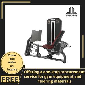 Máquina de prensa de piernas usada comercial, máquinas de selección cargadas con pines, equipo de fitness para gimnasio en cuclillas, prensa de piernas sentada - Product Image 2