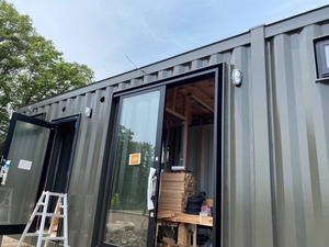 Casa Container a Doppio Strato a Montaggio Rapido e Traspirante, Cabina Prefabbricata per Glamping, Caffetteria all'Aperto - Product Image 6