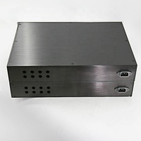 BRZHIFI Audio Professionnel Boîtier En Aluminium Élégant De Haute Qualité Préamplificateur Châssis BRICOLAGE Personnalisé Hifi Enceinte