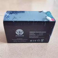 Batterie 12V 9Ah UPS Panneau de commande d'alarme incendie Ascenseur Nivellement d'urgence Éclairage audio 12V 9A Pulvérisateur Batterie de bétail