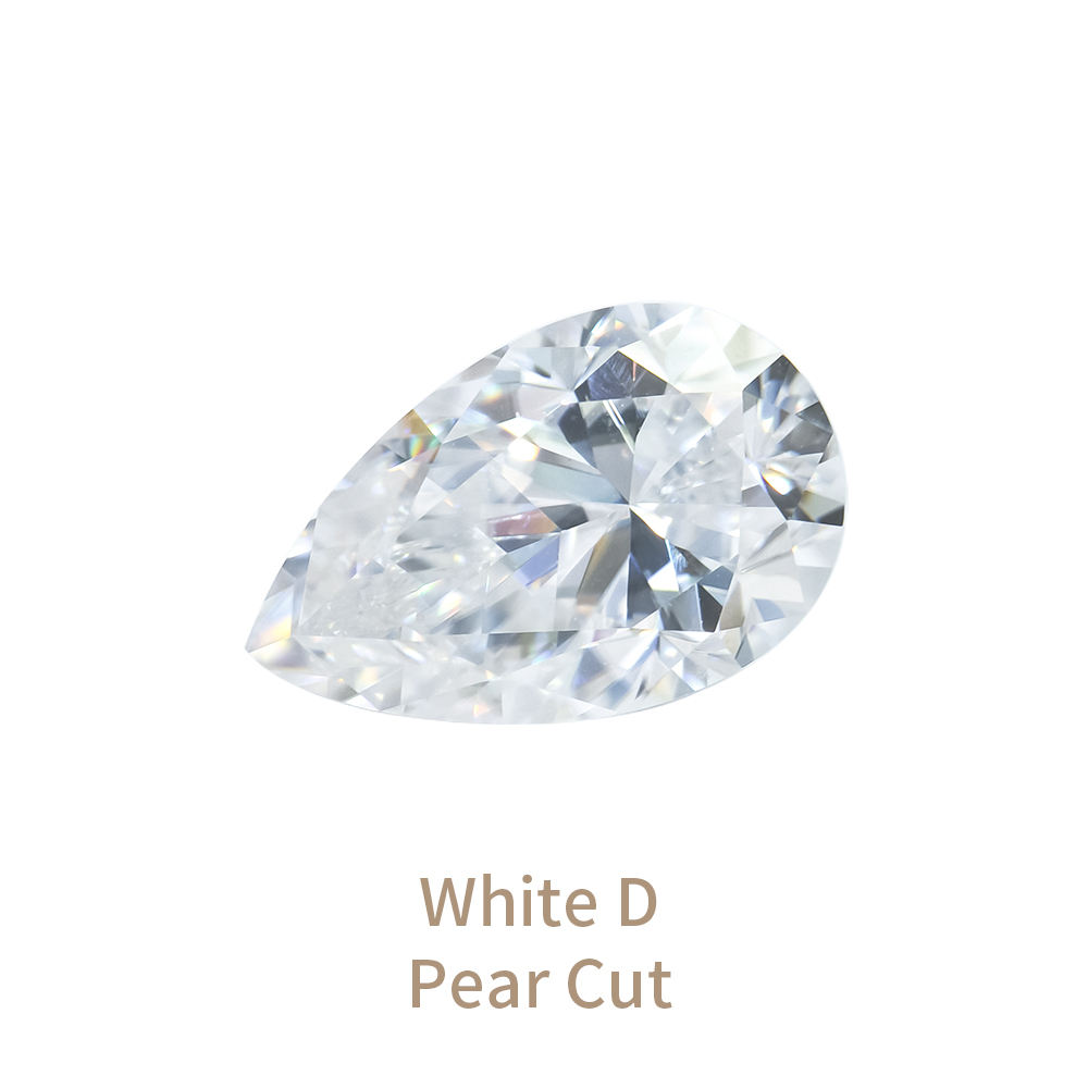 ทรงหยดน้ำ แบบเจียระไนเหลี่ยมเพชร