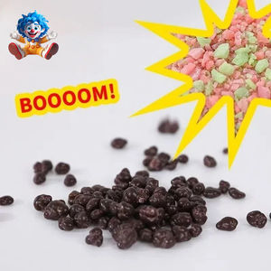 Wholesale Multi Flavors <strong>Chocolate</strong> <strong>Candy</strong> With <strong>Popping</strong> <strong>Candy</strong> Center Popular South Korea <strong>Chocolate</strong> Bean - Product Image 2