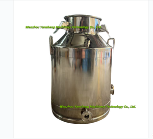 Đa Chức Năng Thép Không Gỉ Lon Chất Lỏng Bền Sáng Bạc Thép Không Gỉ Nồi Hơi Chưng Cất Nồi Hơi - Product Image 5