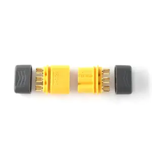 Amass MR30 Male MR30 Female Connector plug with sheath High current three-pin straight head connector for RC drones ACCS