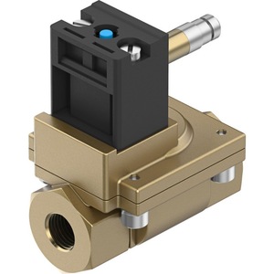 Unité d'arrêt électromagnétique à régulation de débit pneumatique à haute fréquence stable avec conception de commande à bobine unique pour machines industrielles - Product Image 1