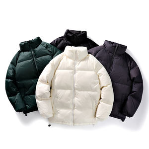 แจ็กเก็ตบุฝ้ายทรงหลวมใส่ขนมปังให้ความอบอุ่นสำหรับนักเรียนฤดูใบไม้ร่วงและฤดูหนาวโลโก้ออกแบบได้ตามต้องการ - Product Image 5