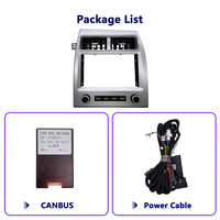 Meihua En gros Cadre d'intégration pour autoradio Android 9 pouces pour AUDI Q7 2005-2016, Kit de façade DVD pour voiture, Accessoires intérieurs, Adaptateur