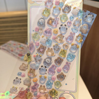 Autocollants 3D en résine époxy cristalline étanches à motifs de dessins animés, originaux et très demandés, pour coques de téléphone de filles, Guangdong Youyou